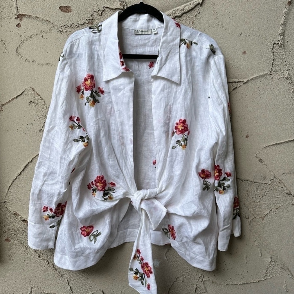 Neiman Marcus Floral Top
